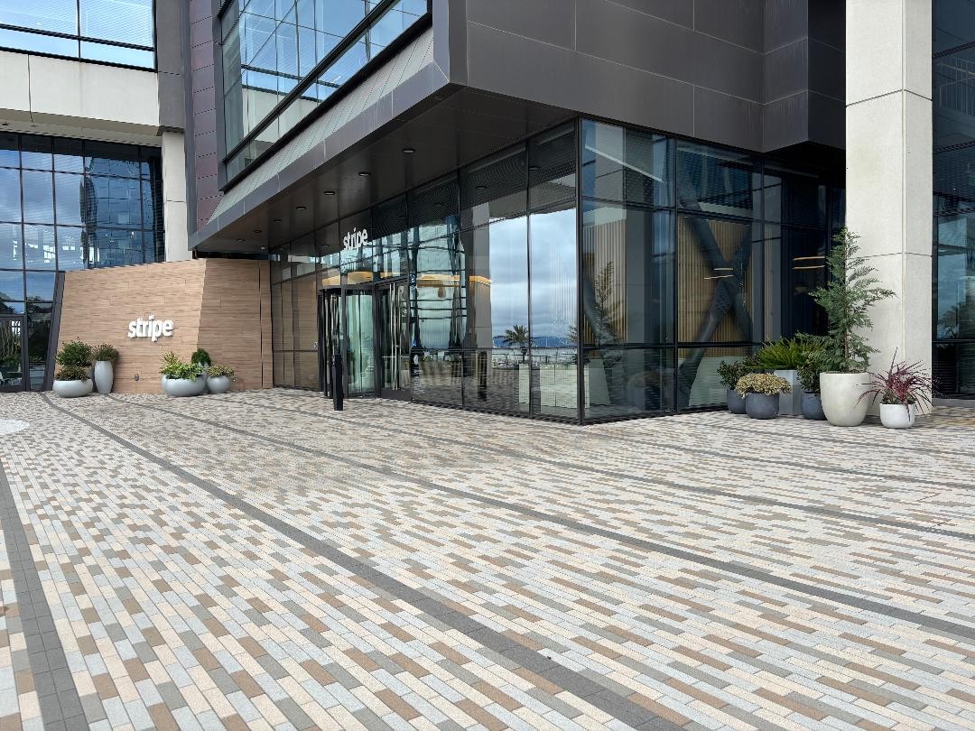 Before image of Stripe Oyster Point project