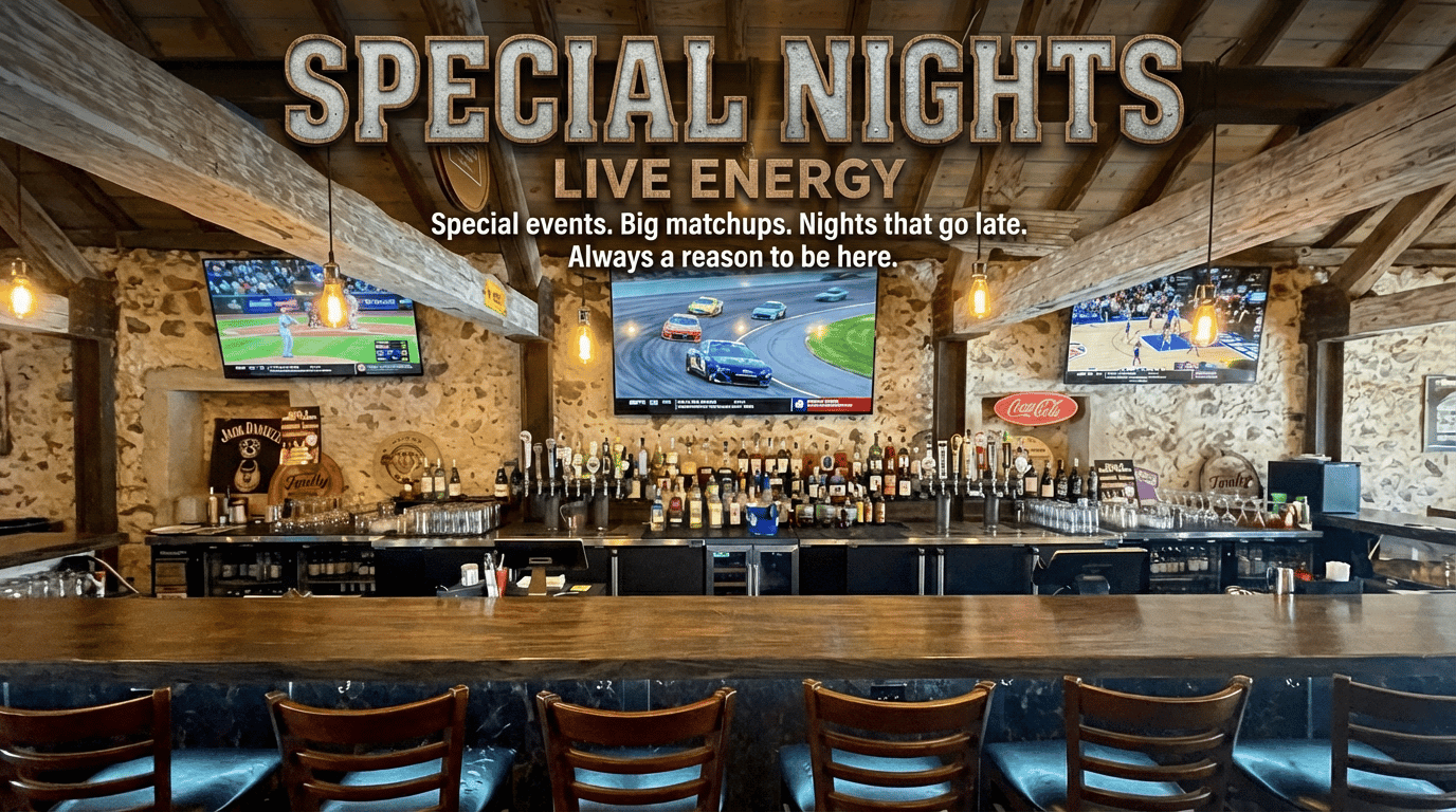 Special Nights at The Carriage House