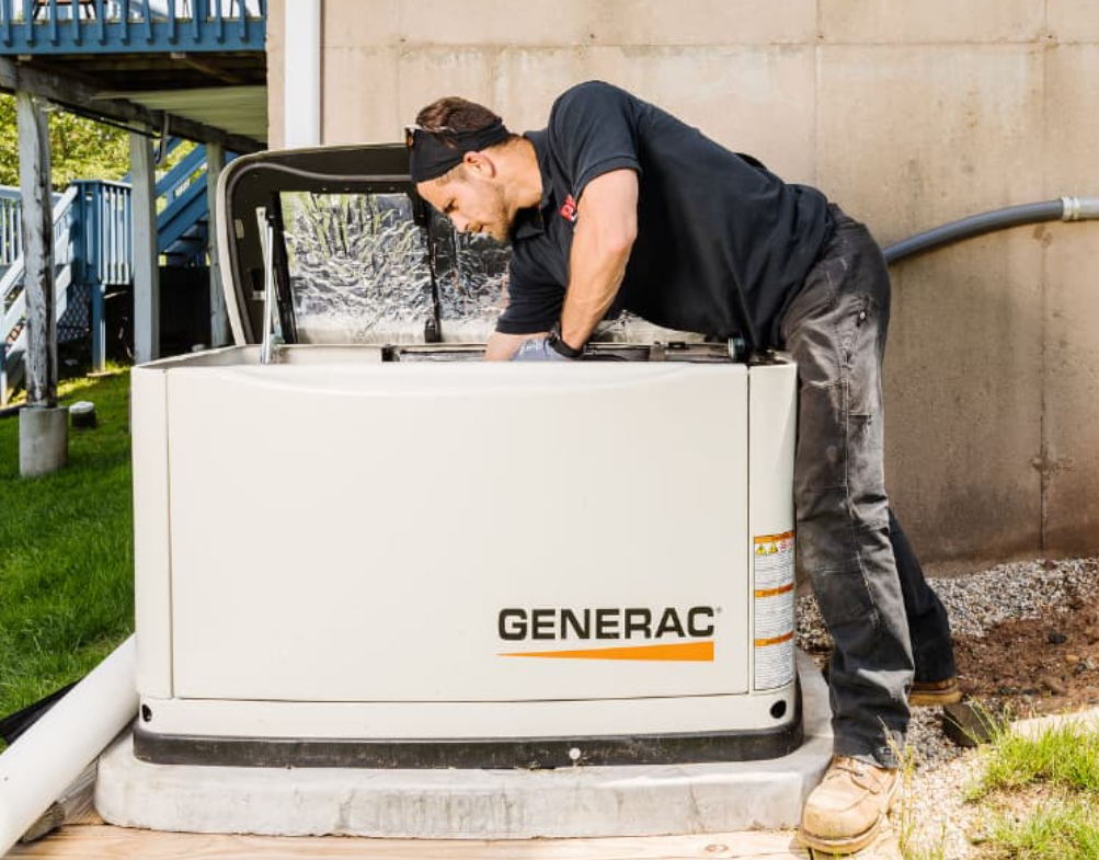 Licensed electricians and generator specialists