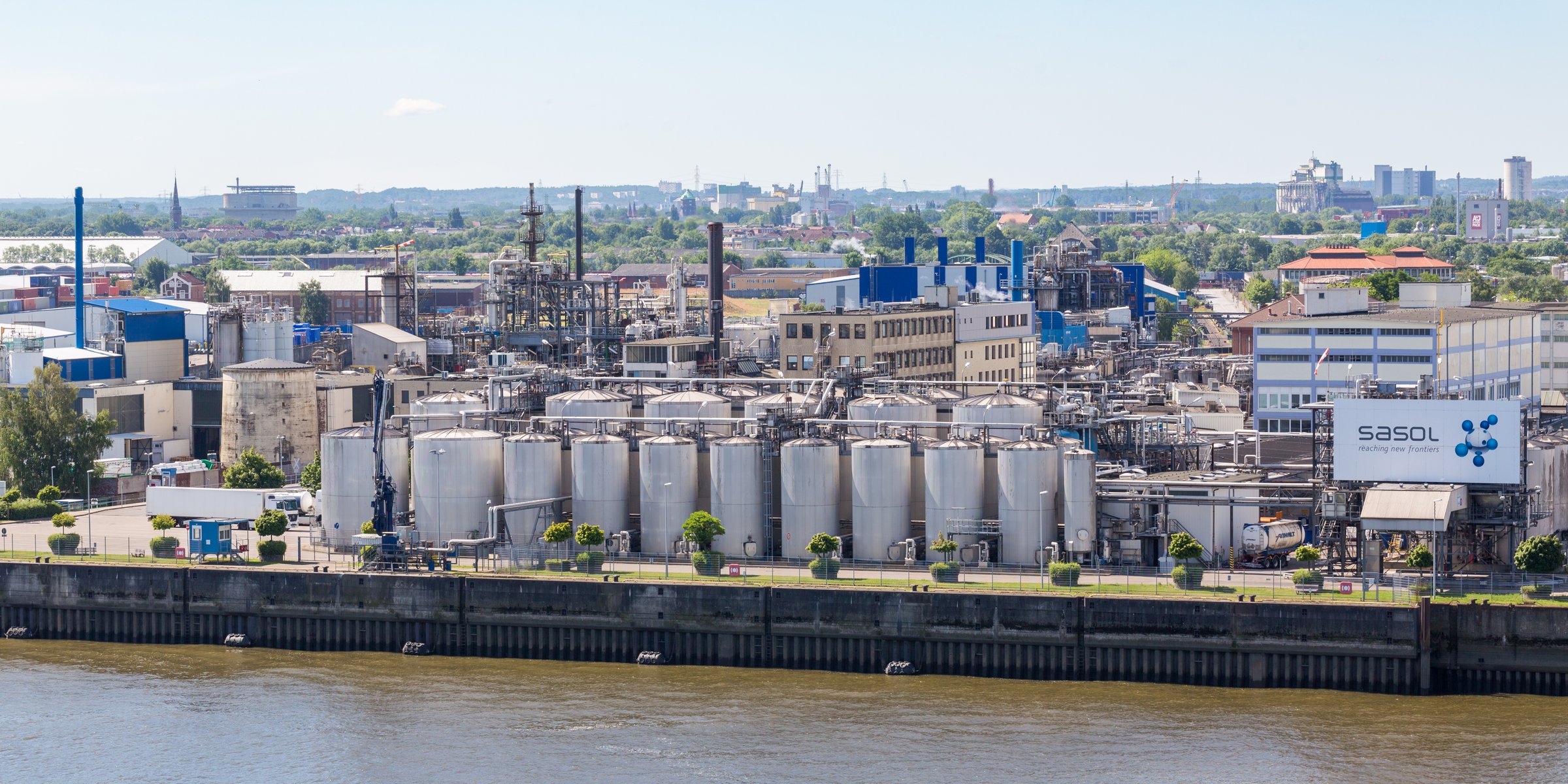 Sasol Natref petroleum refinery industrial plant