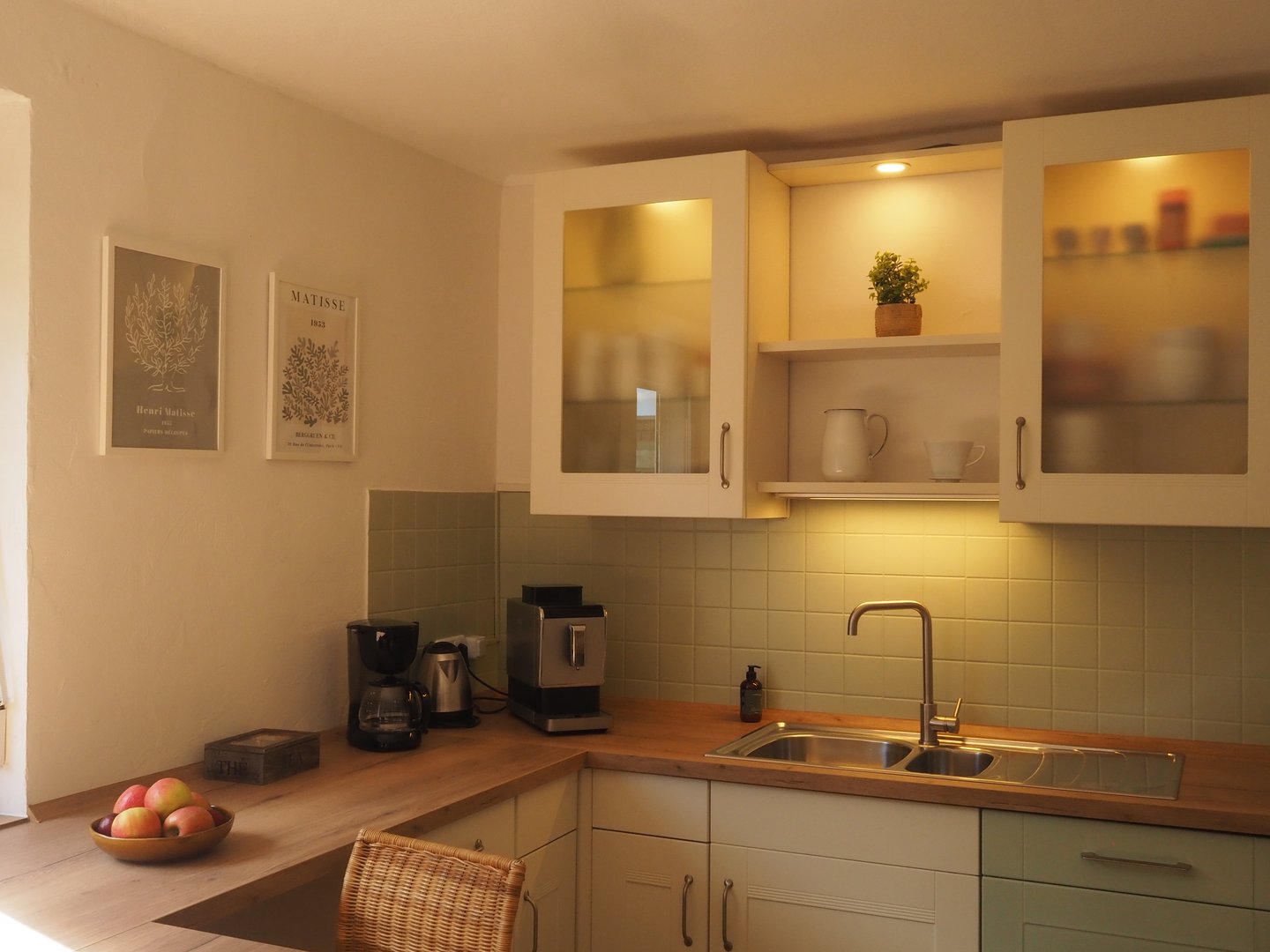 Modern kitchen at Eifel Moments