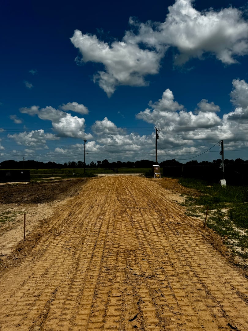 Tradic Contractors driveway construction and grading