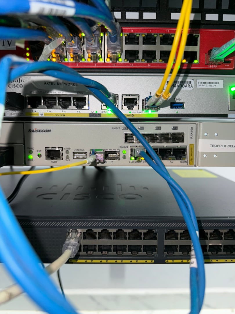 Equipamiento de redes y TI