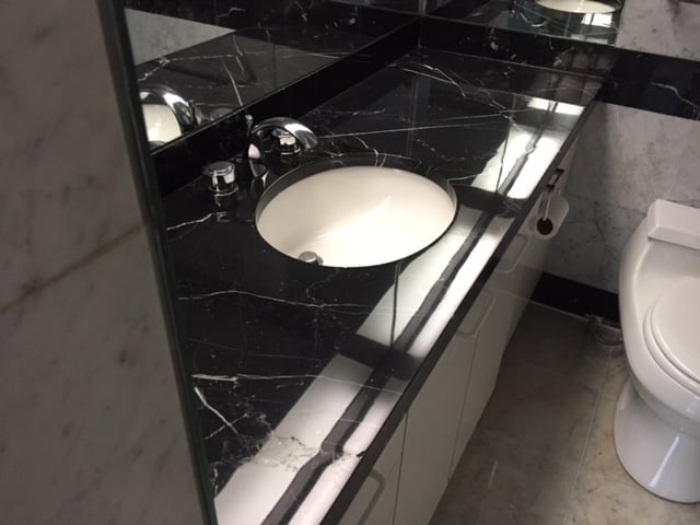 Best Black Marble Vanity Top Repair and Polishing Service Company