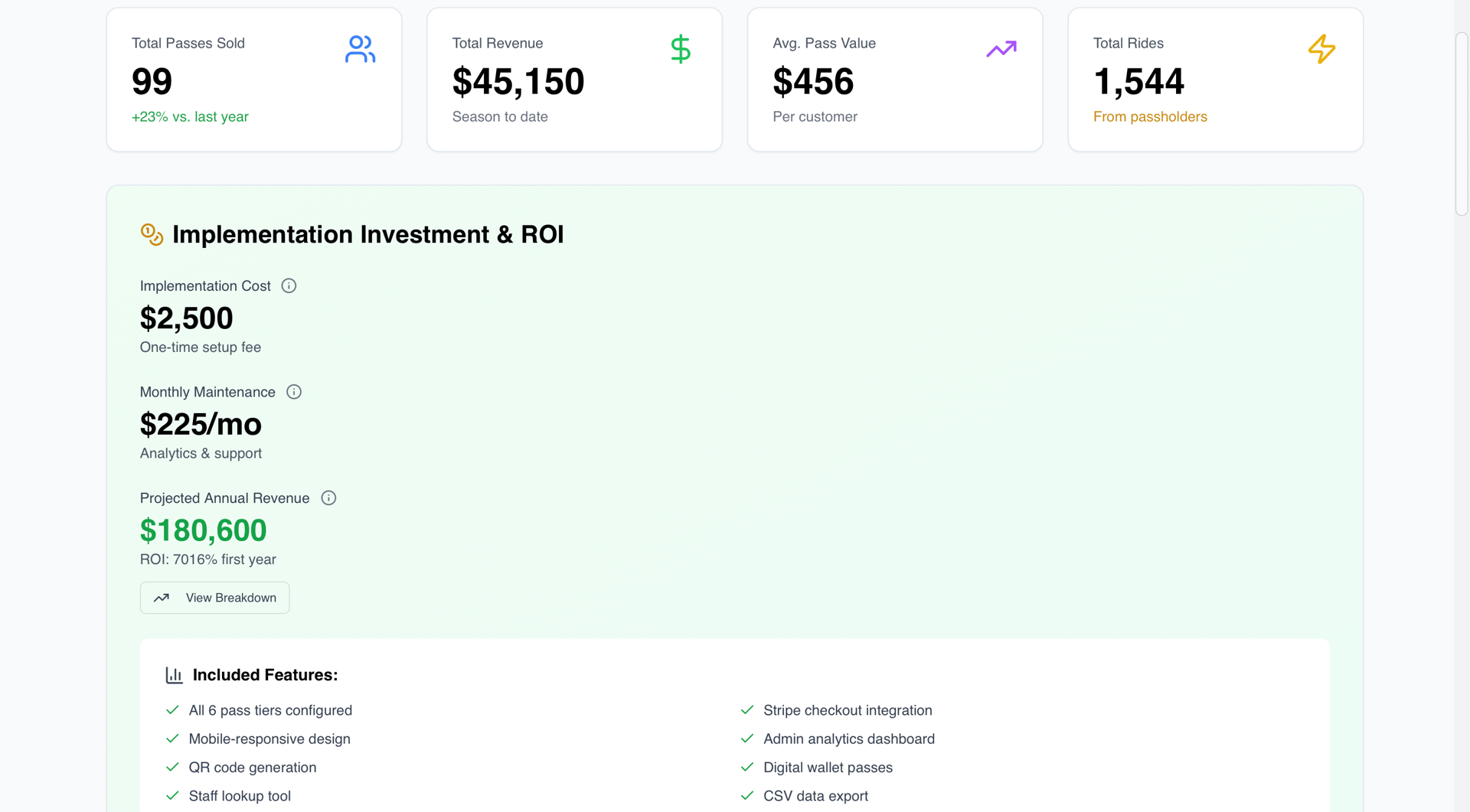 Zipline Season Pass System image