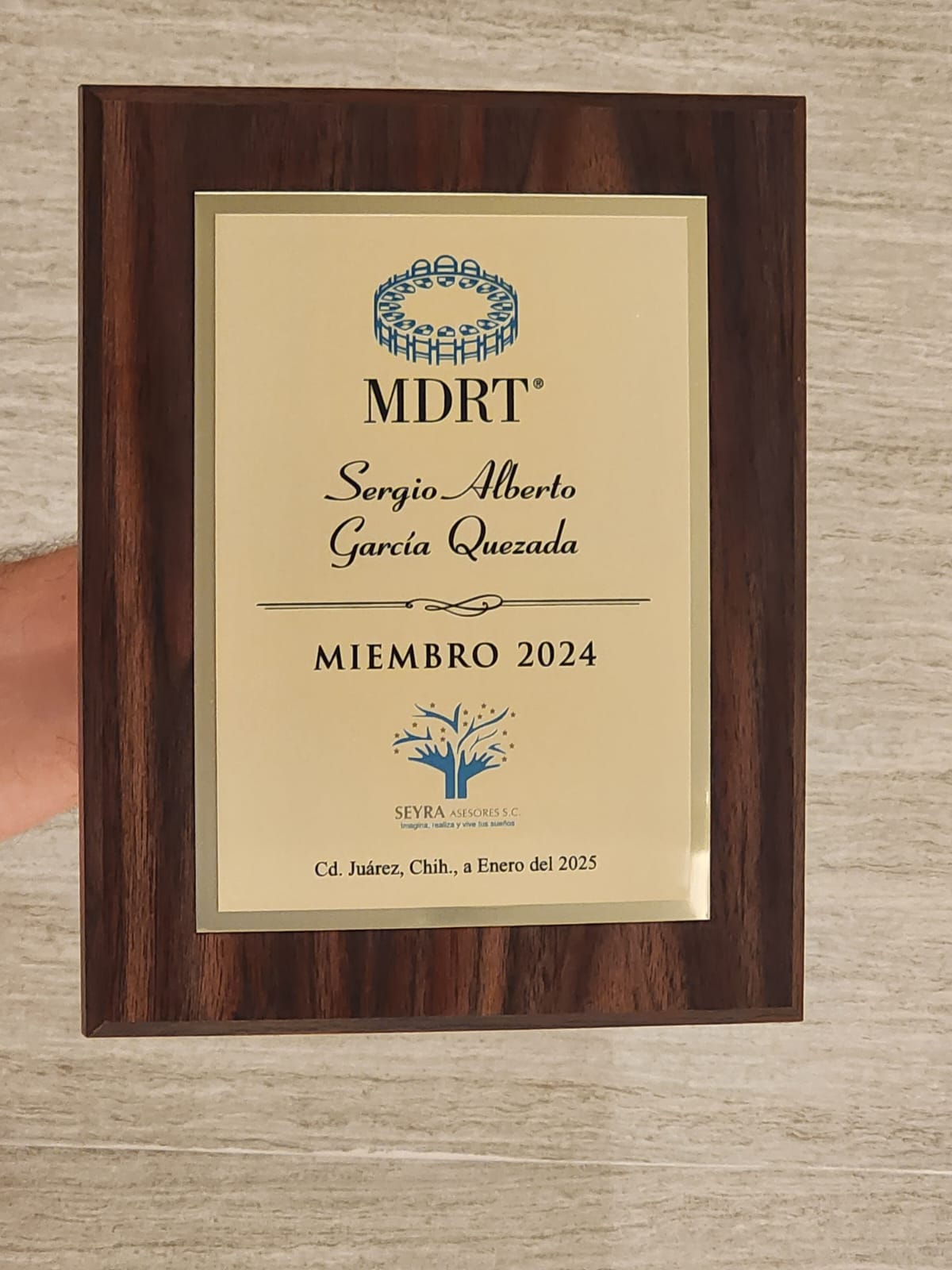 Million Dollar Round Table 2024 - Sergio García, reconocimiento internacional de élite