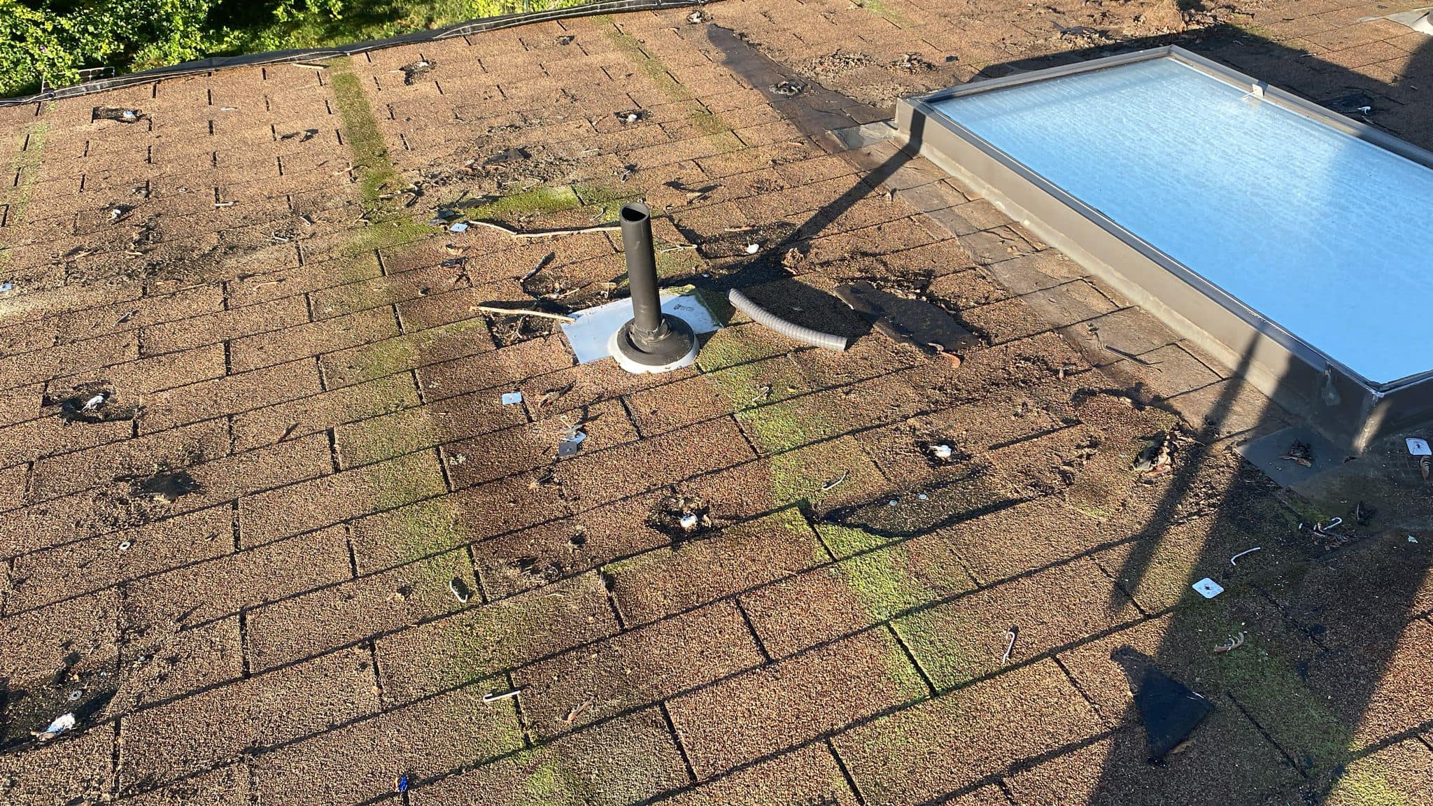 Roof decking repair