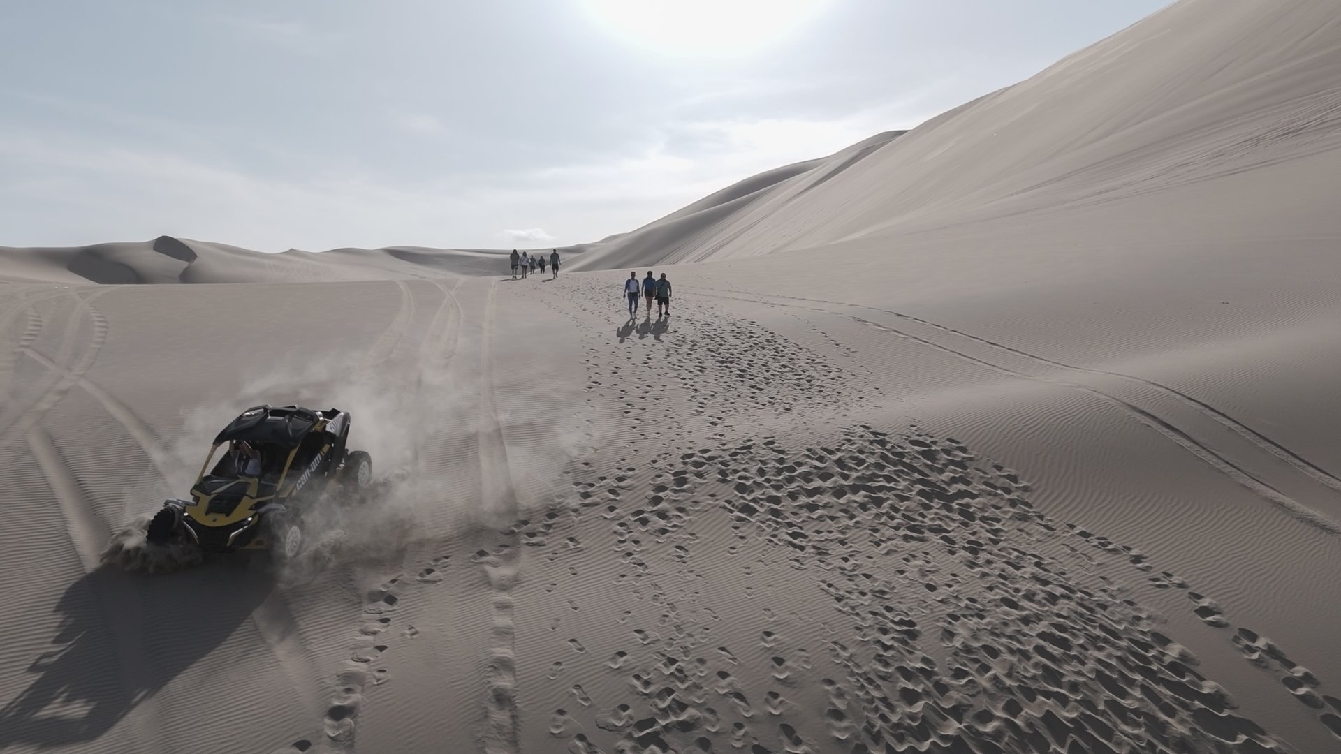 Exploring Huacachina Dunes: Adventure in the Peruvian Desert.