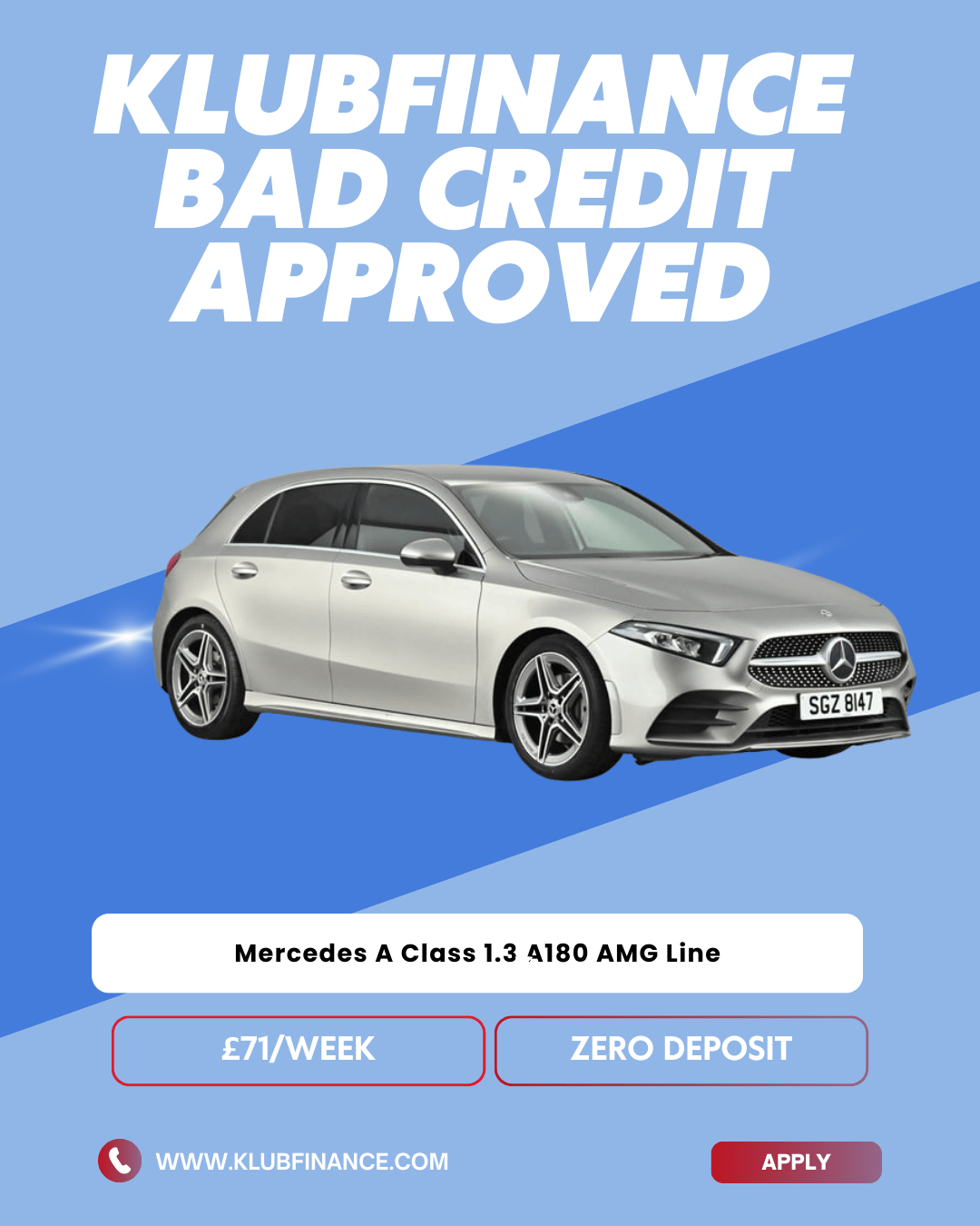 Mercedes A-Class 1.3 A180 AMG Line