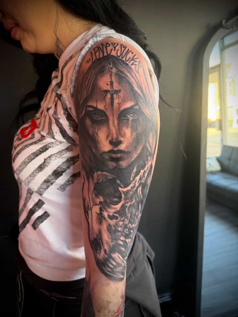 Sandor's tattoo work