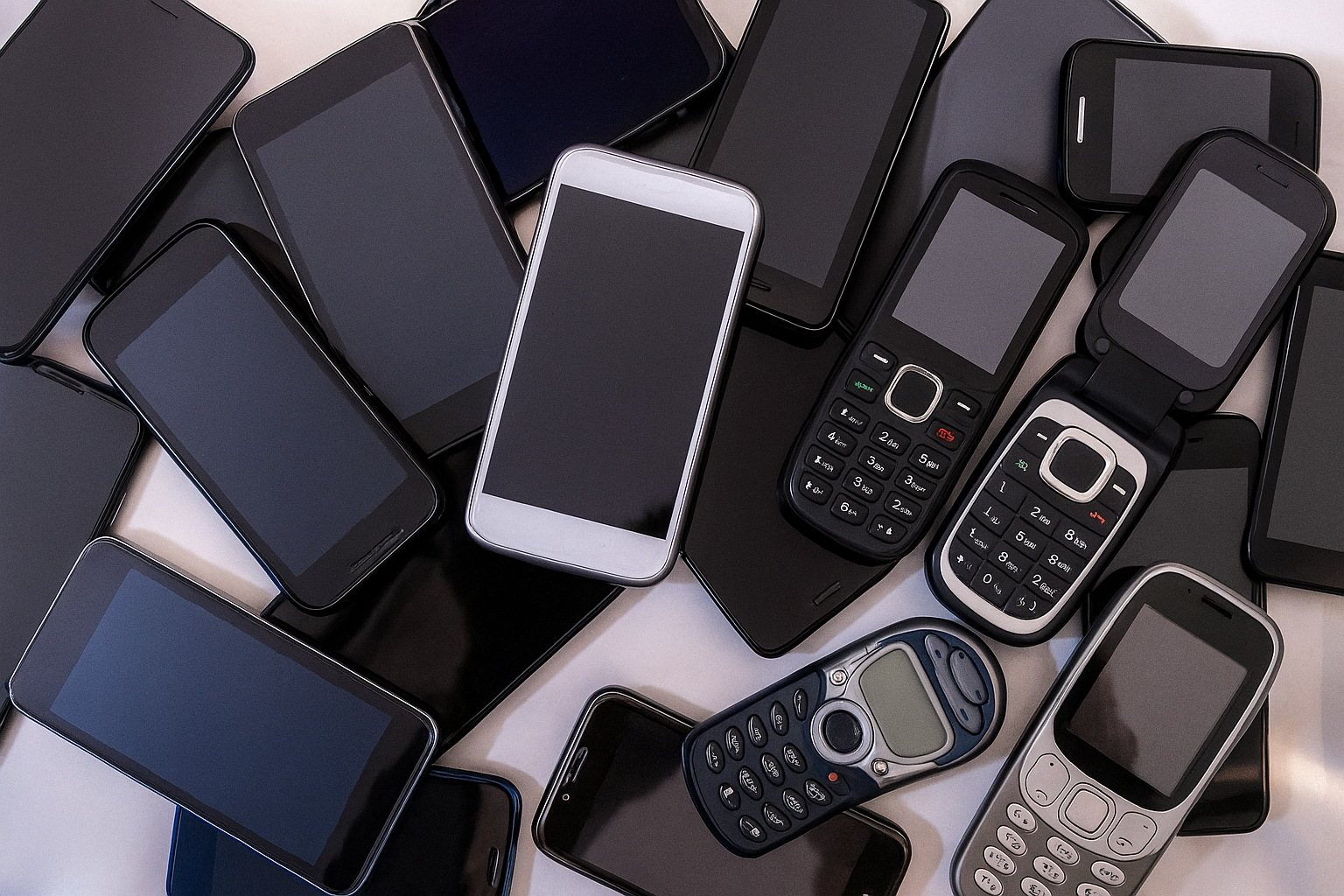 Recycling mobile and smart phones