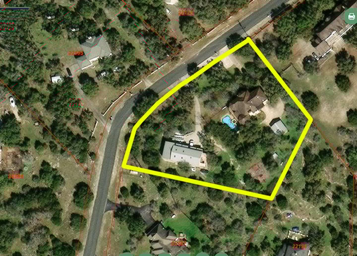 Aerial View of Investment Property