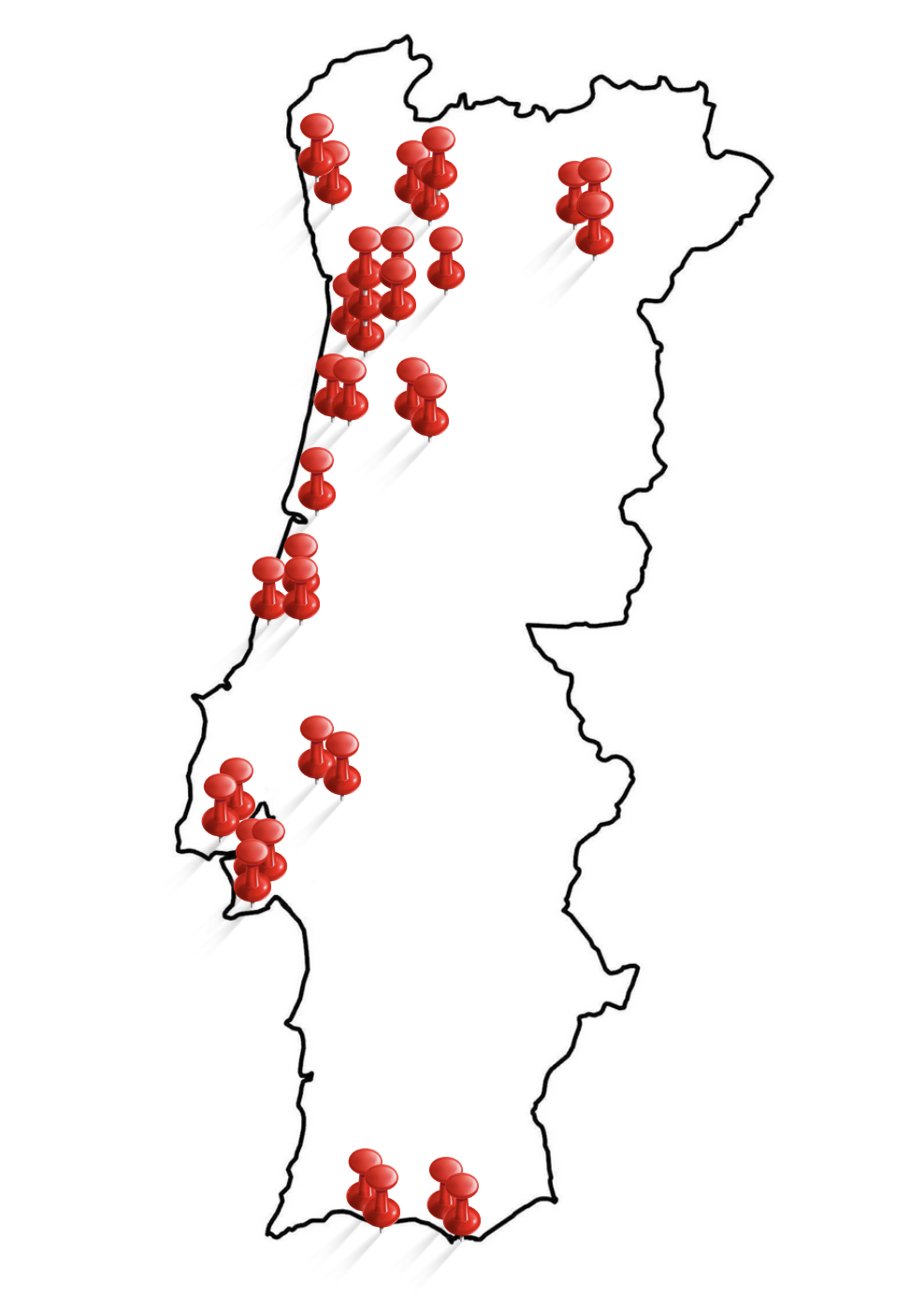 Rede de parceiros Laser Elevation em Portugal
