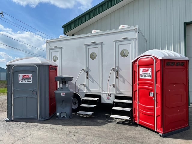 ADA accessible portable toilets