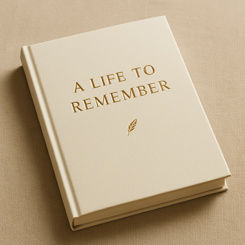Classic LifeBook - Premium hardcover life storybook