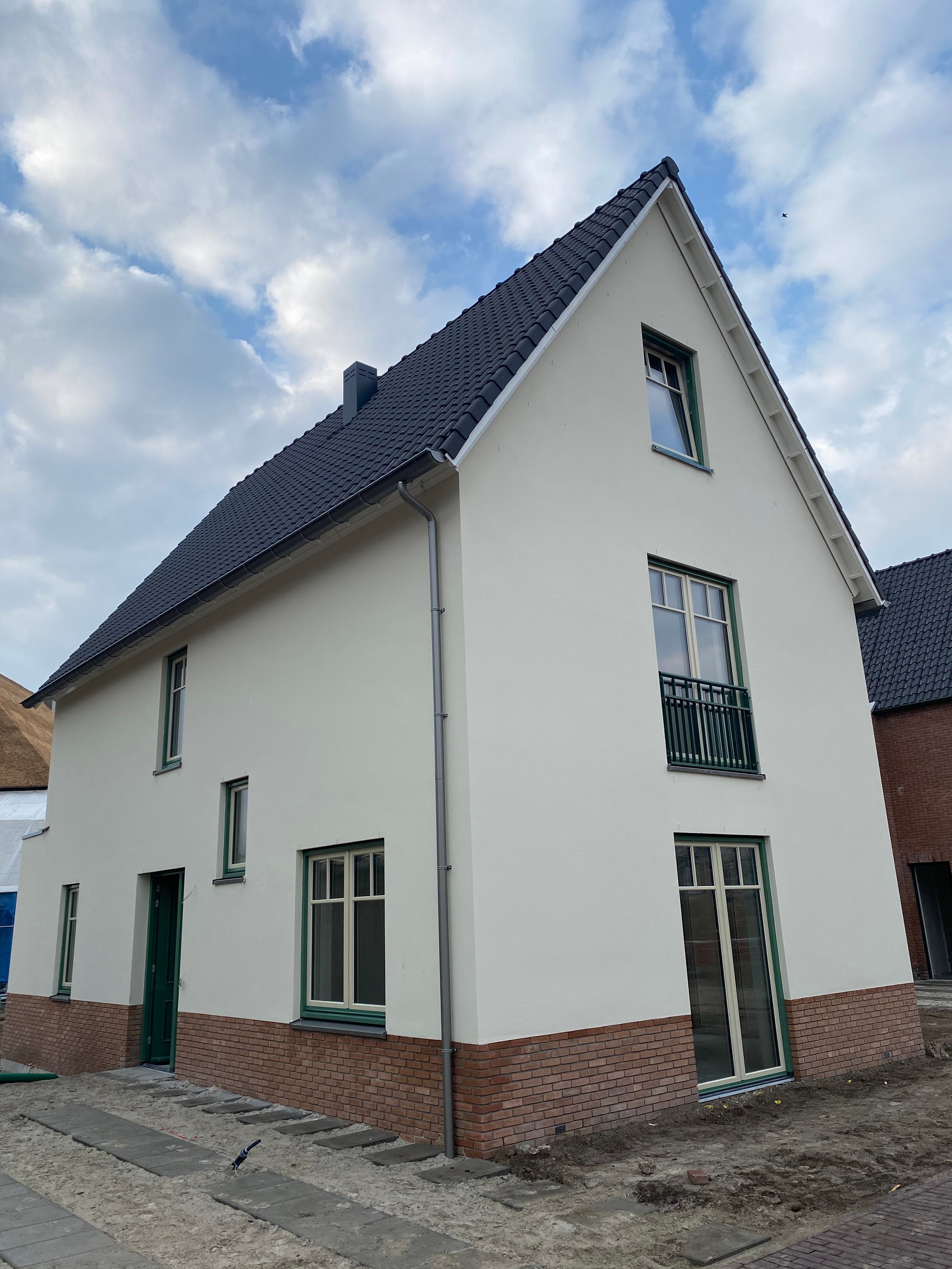 Schilderwerk gevel renovatie in Oss