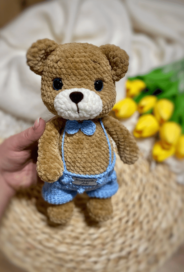 Miś szydełkowy - zdjęcie 2