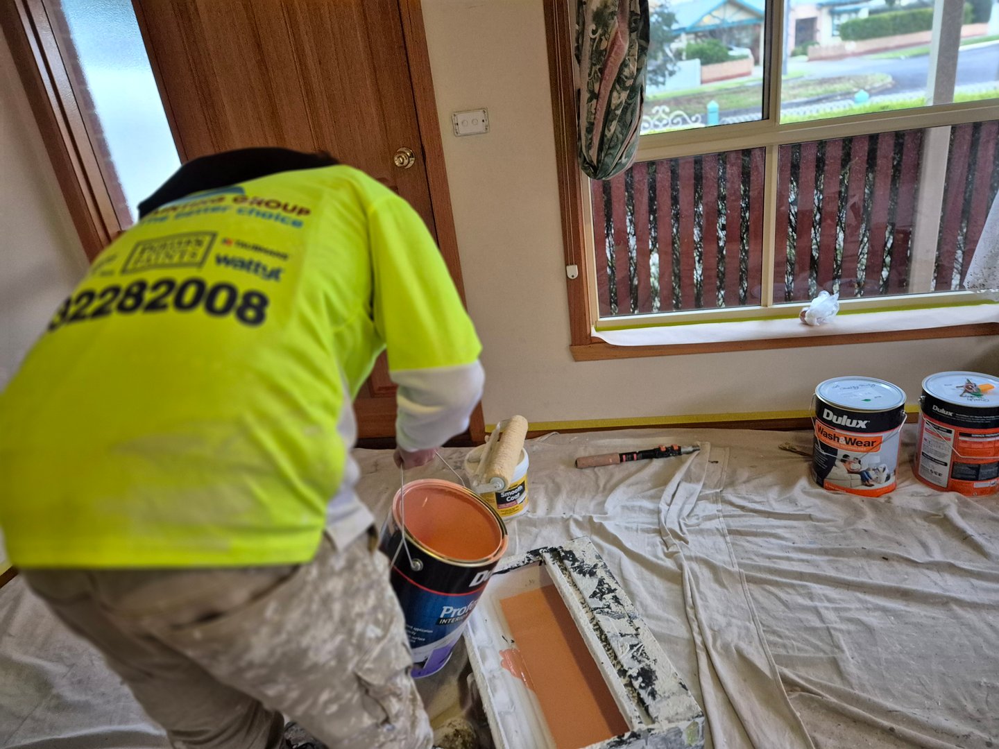 Interior painting service