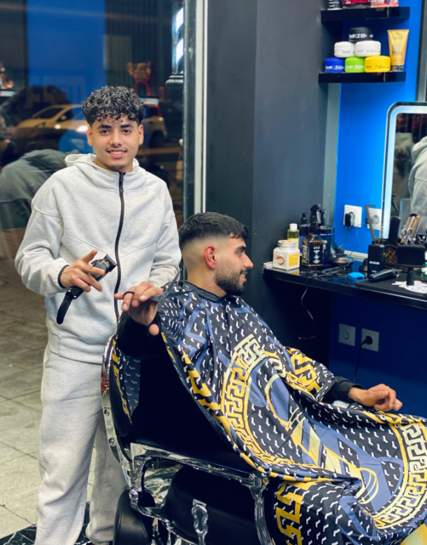 Fade District barbershop interior