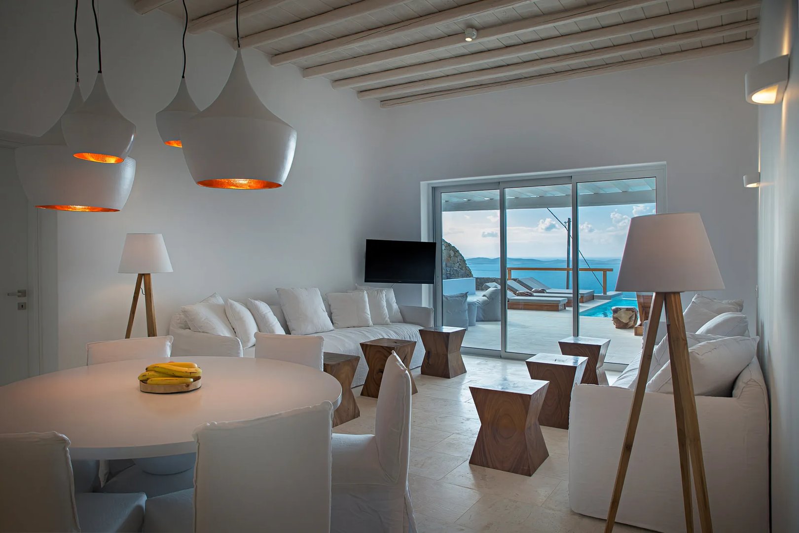 Villa Herme Aegean view