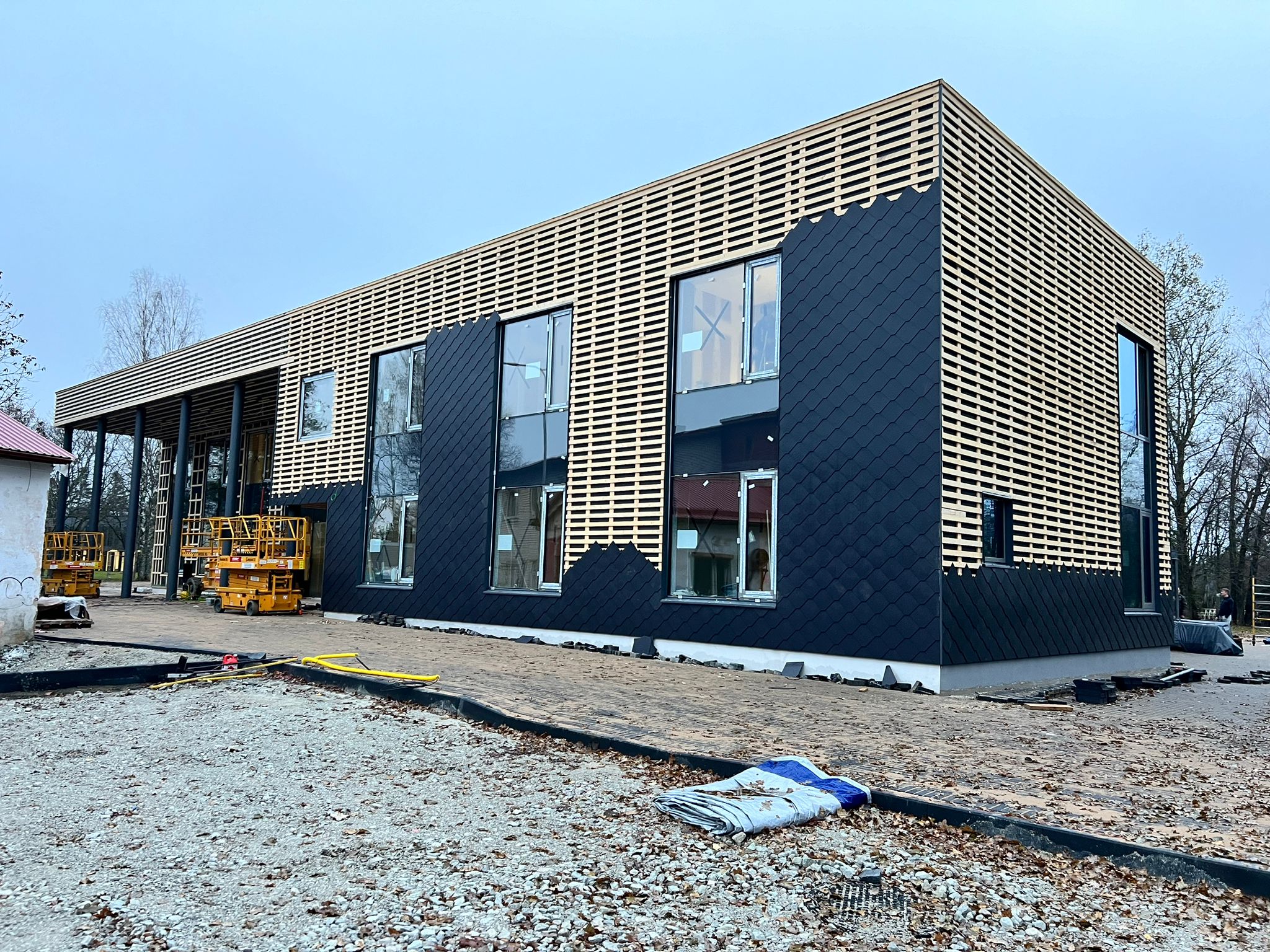 Fassaadi soojustamine ja tsementkiudplaatidega katmine - projekt 6