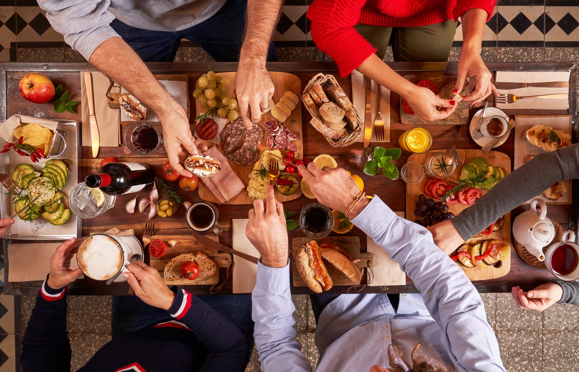 Gourmet charcuterie setup for an elegant event