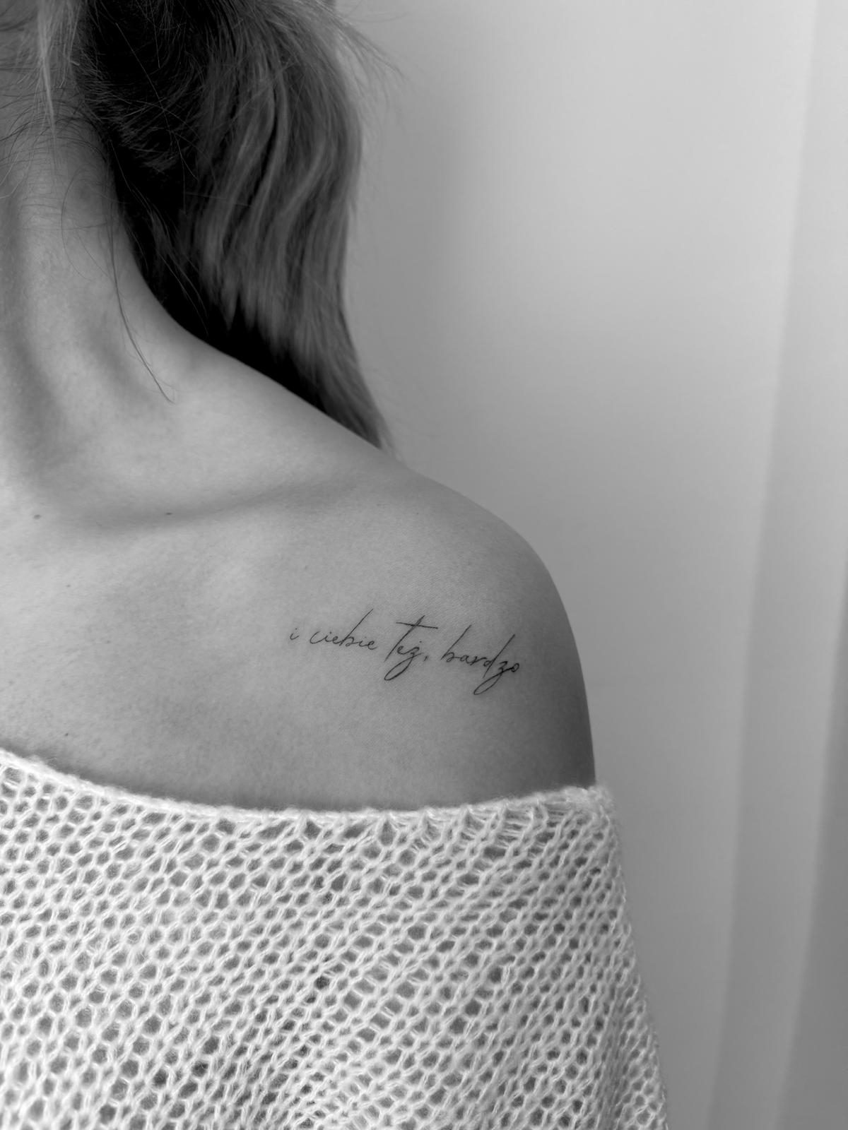 Tatuaż wykonany w LUMA STUDIO