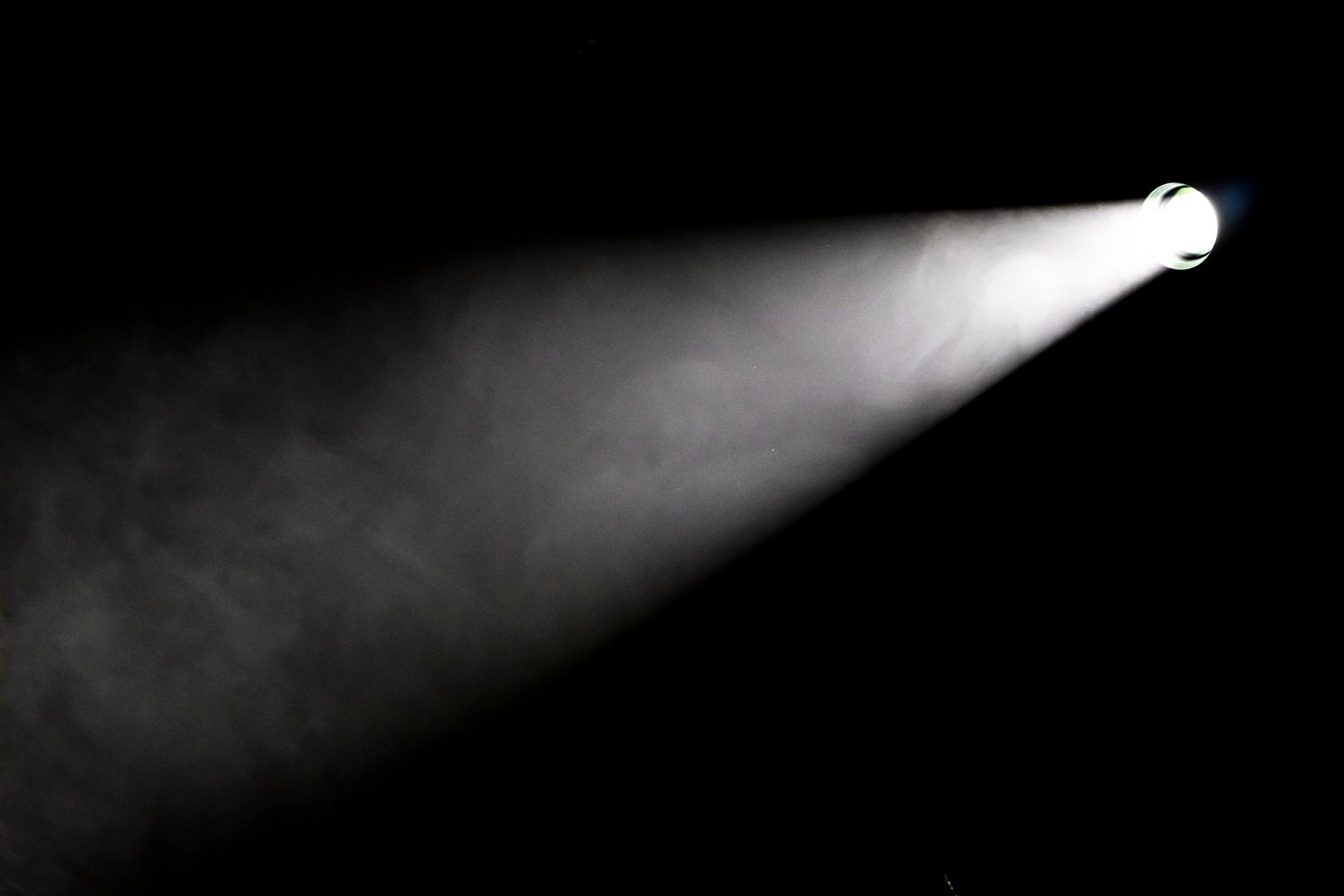 Stage lights. light beams from the stage spotlights on the stage at the time of the entertainment show. Night club. Lights show. Laser show isolated on black in Brazil