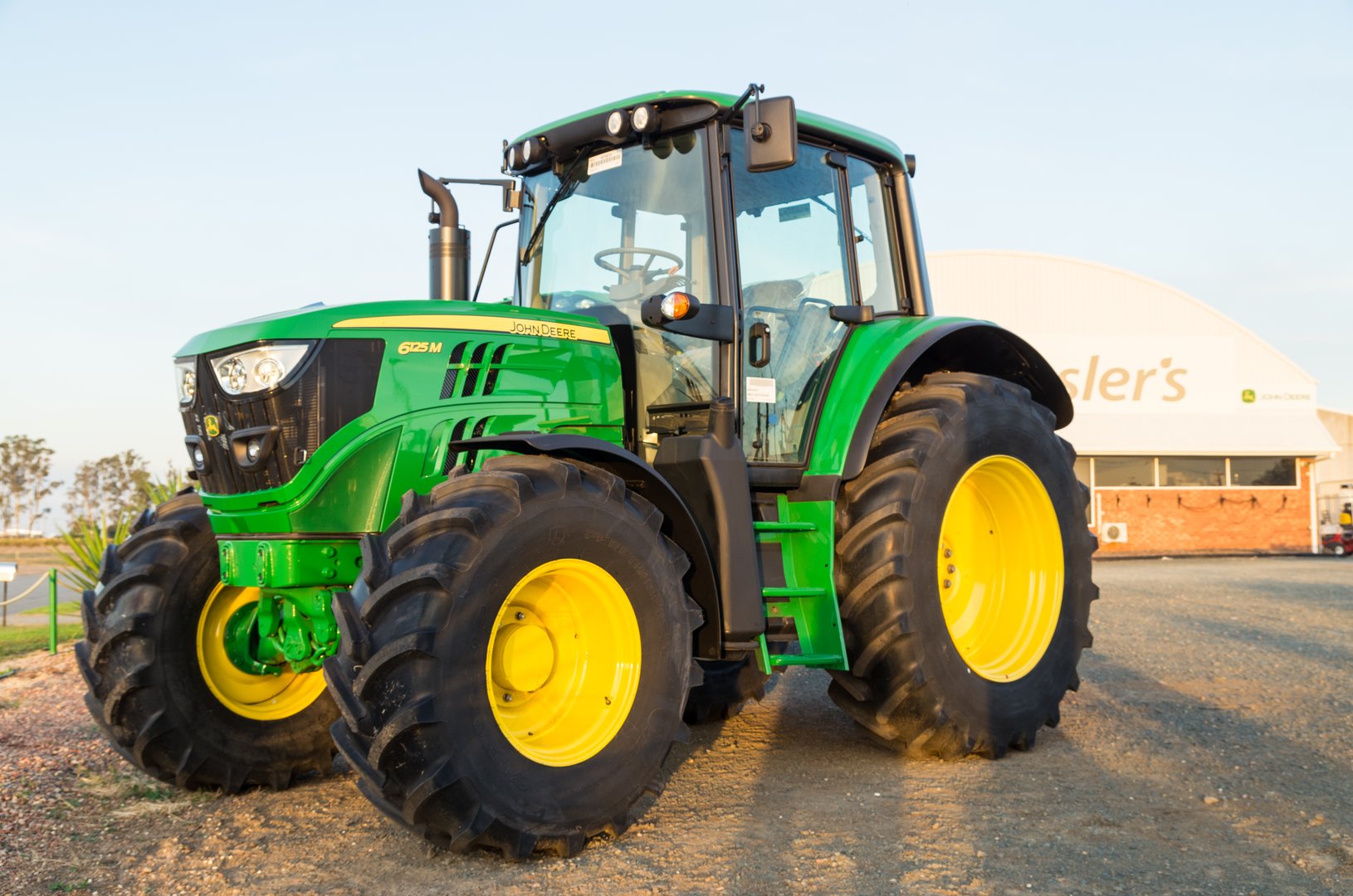 John Deere agricultural tractor