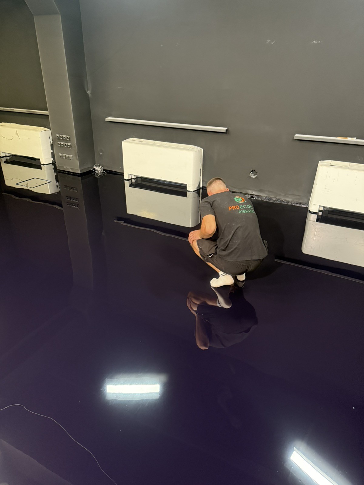 Pardoseală epoxy rezistentă