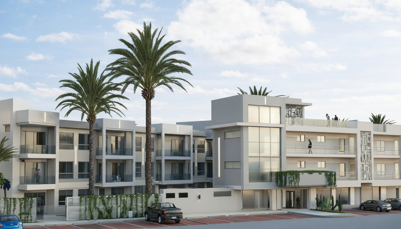 Majestic luxury apartments day view