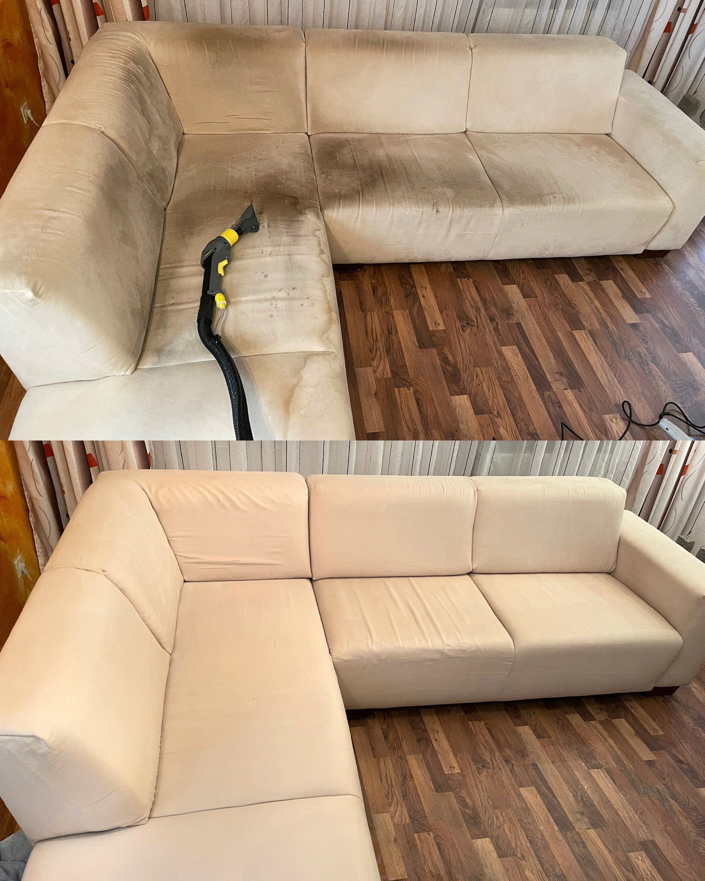 Sofareinigung Wien - Professionelles Reinigungsergebnis