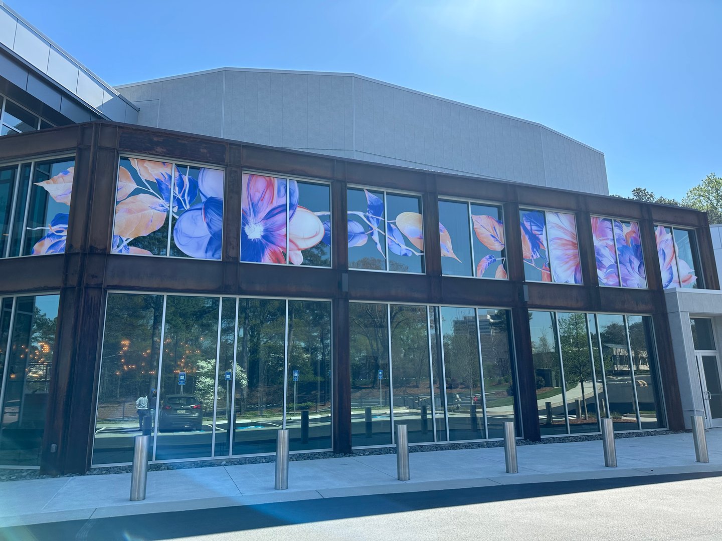 Professional signage installation