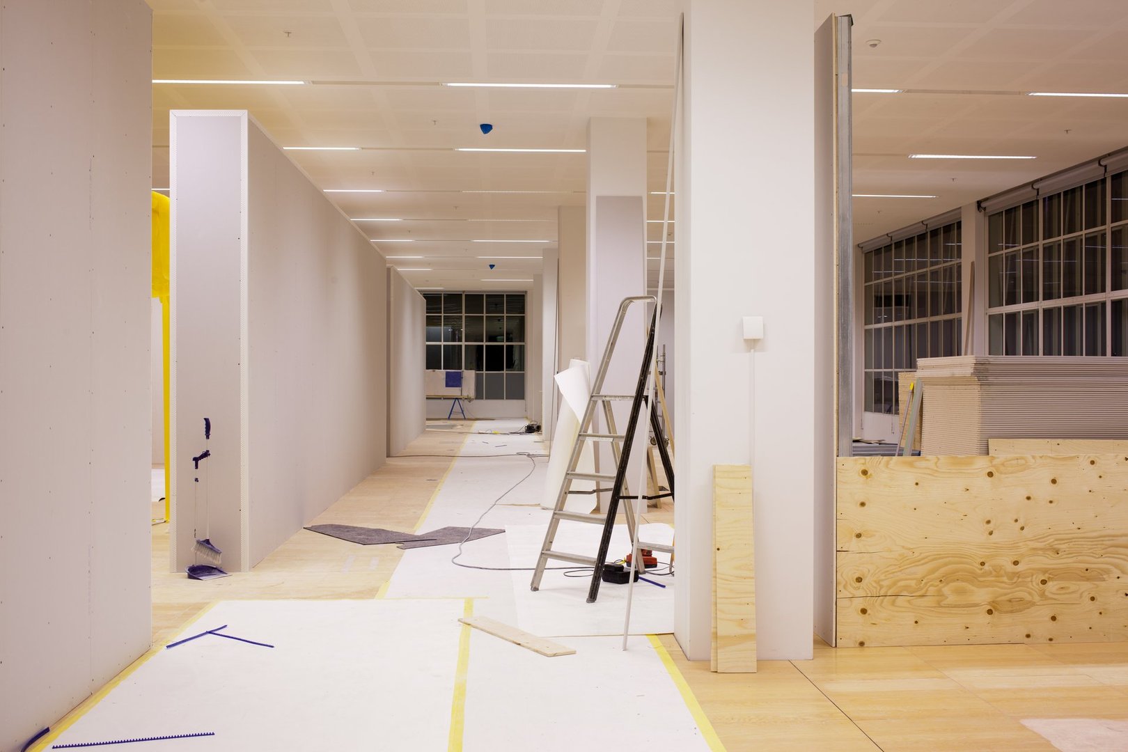 Renovate a office building.