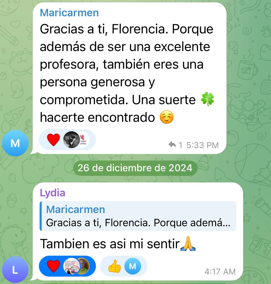 Testimonio de estudiante sobre la masterclass de carruseles de Instagram