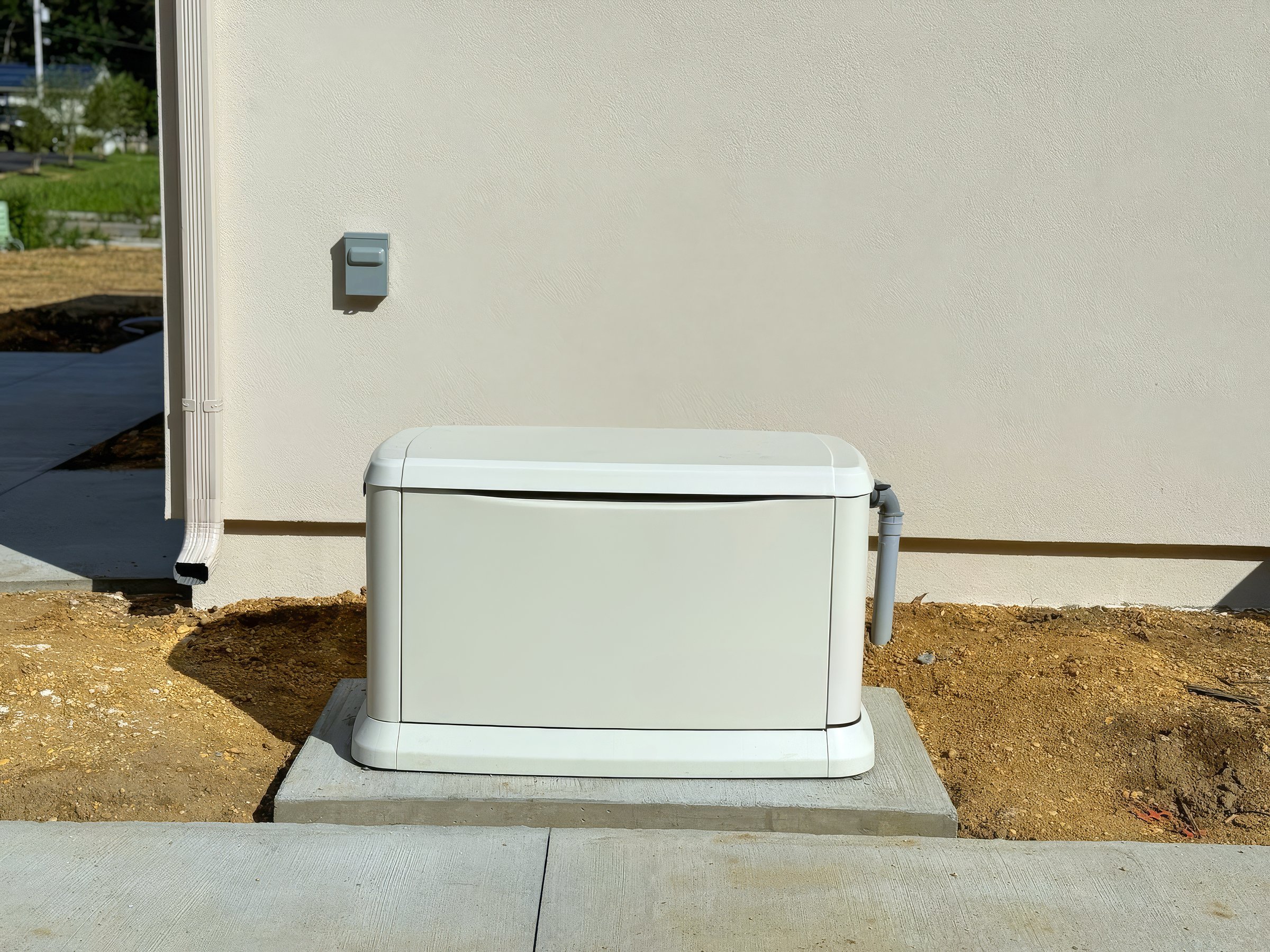 If there is an emergency, generator powered by natural gas can provide electric power to home