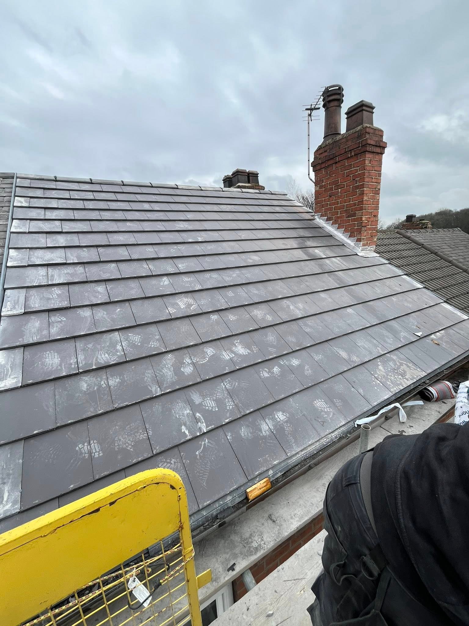 Wakefield roof after restoration