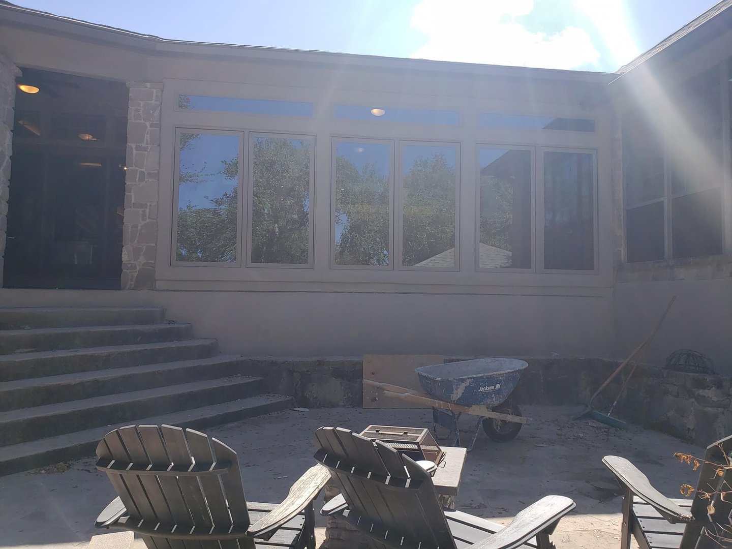 After: Completed renovation project - hover to see before