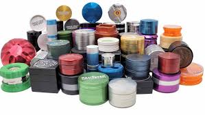 Grinders and accessories display