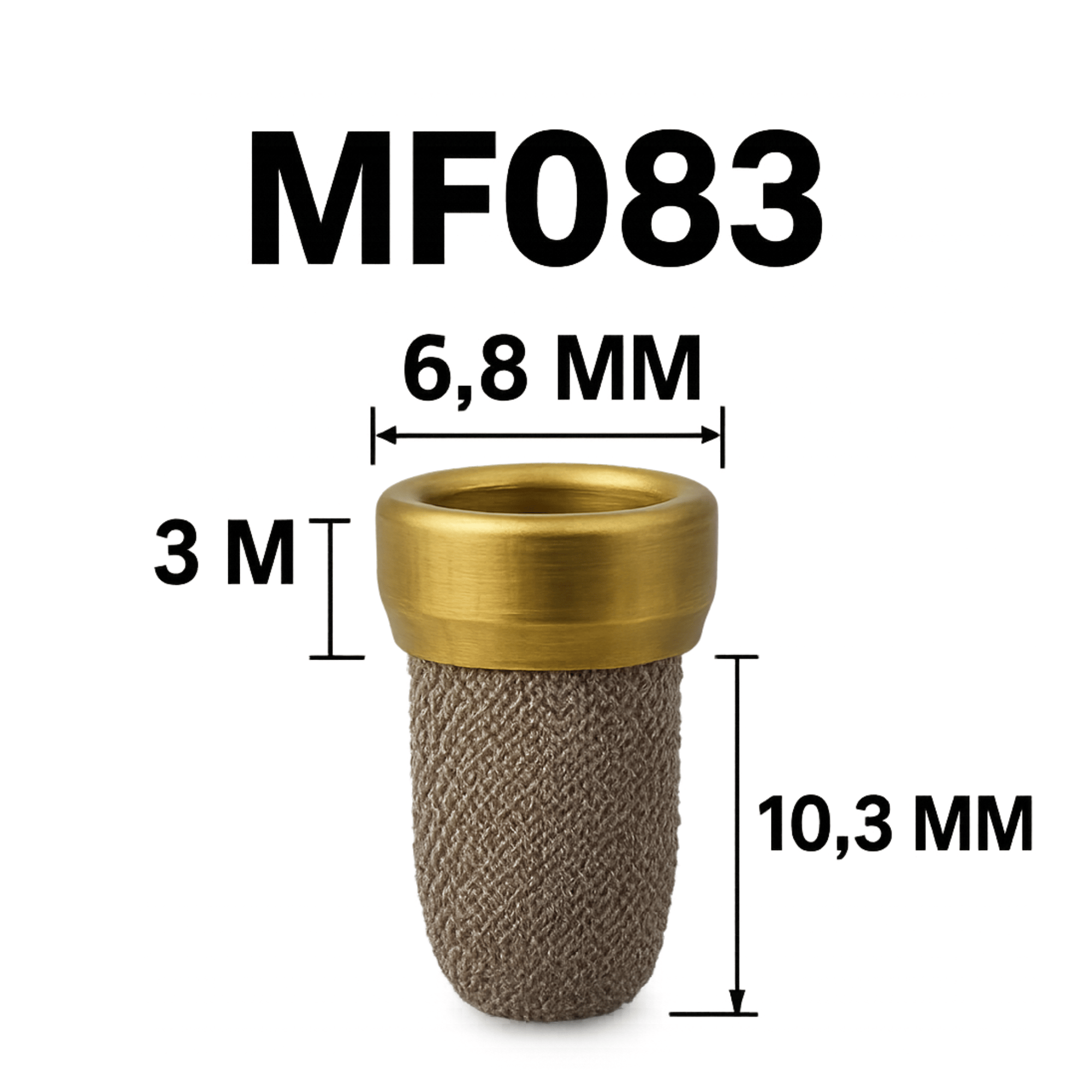 MF083 Microfiltro GDI Maya Metalica