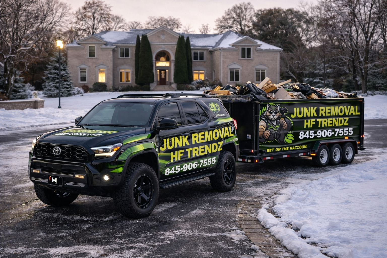 Junk Removal HF Trendz Truck