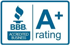 BBB Accredited Business A+ Rating