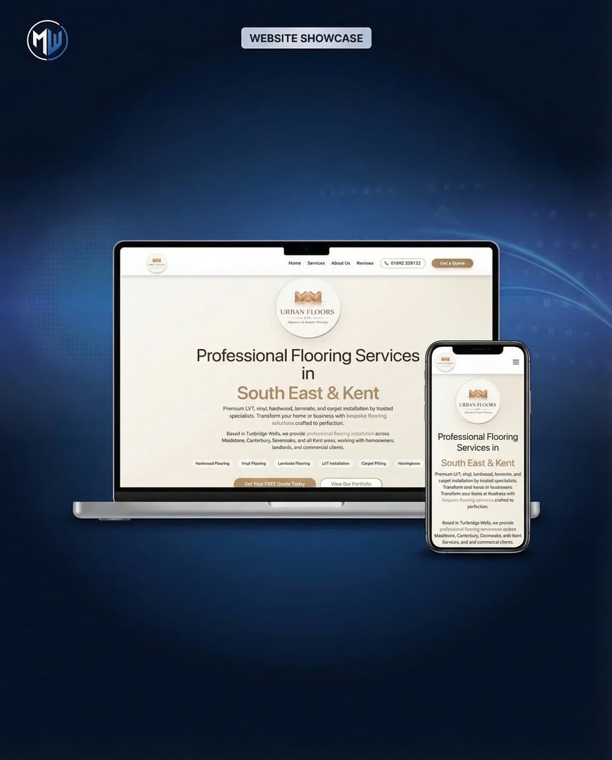 Urban Floors Co. website preview