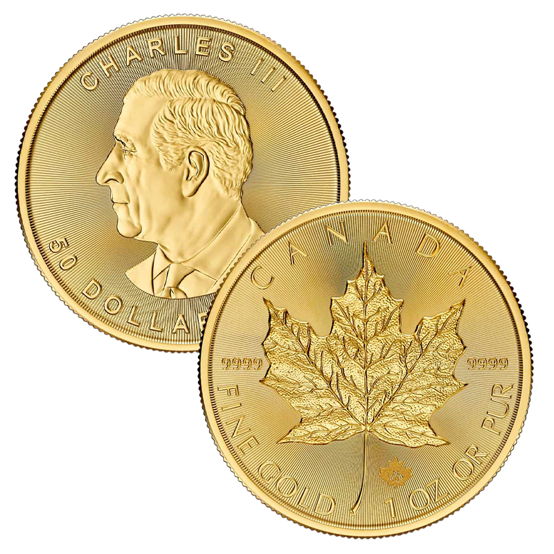 Canada Maple Leaf Gold 2024