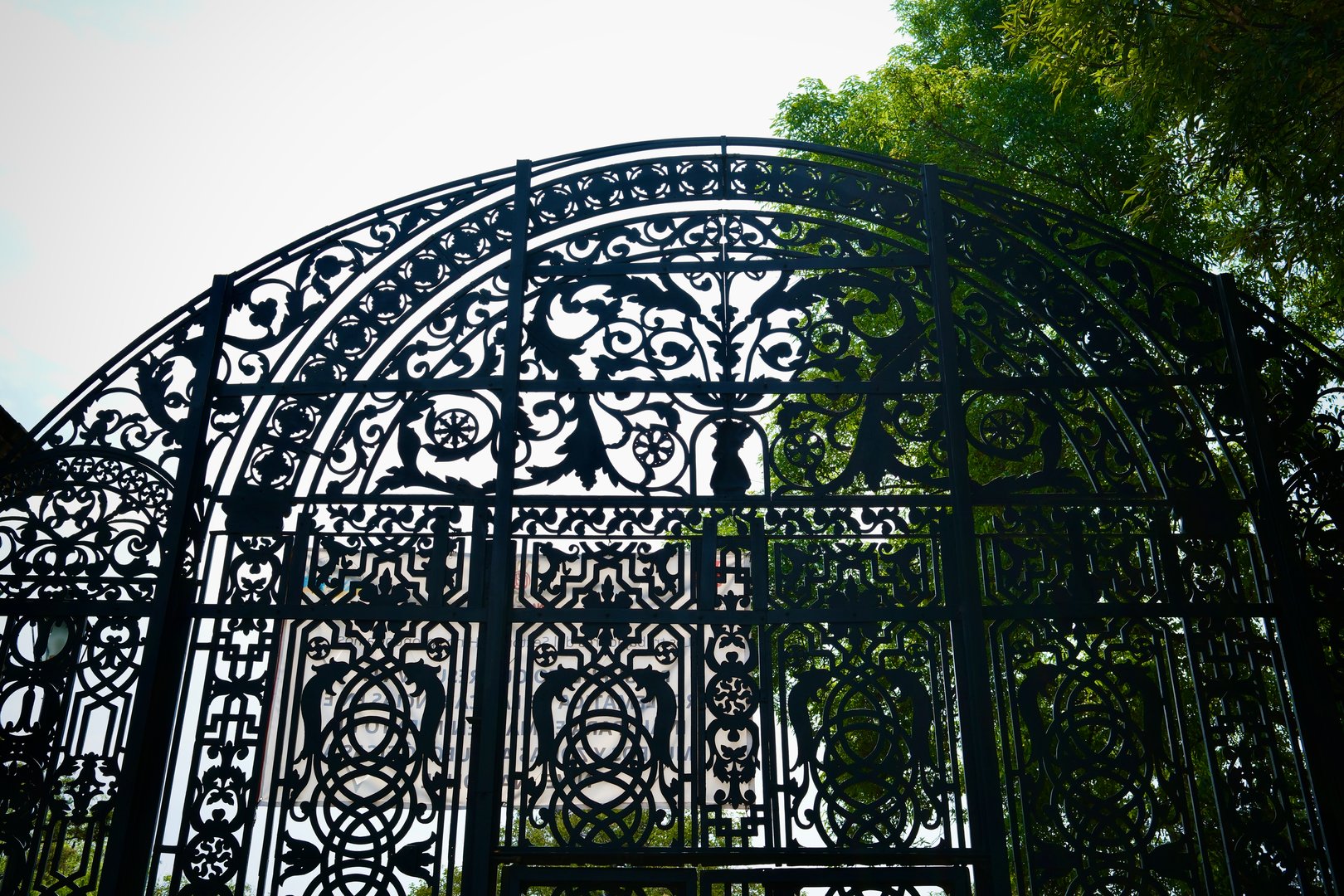Custom iron gate