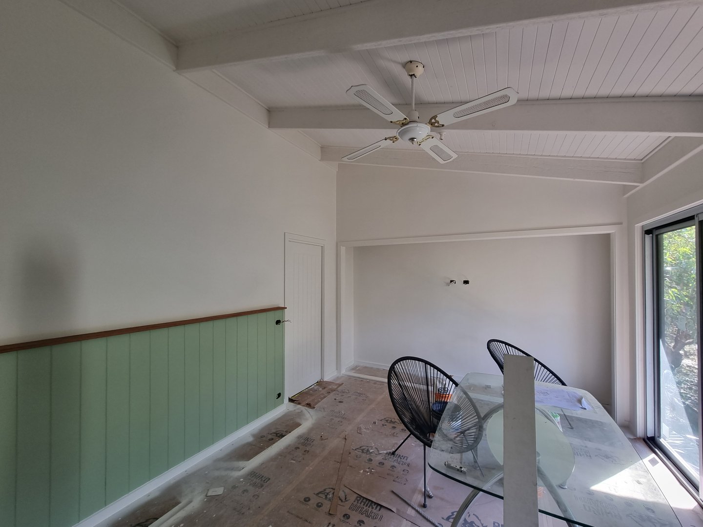 Fairhaven coastal home interior after renovation - beautiful transformation