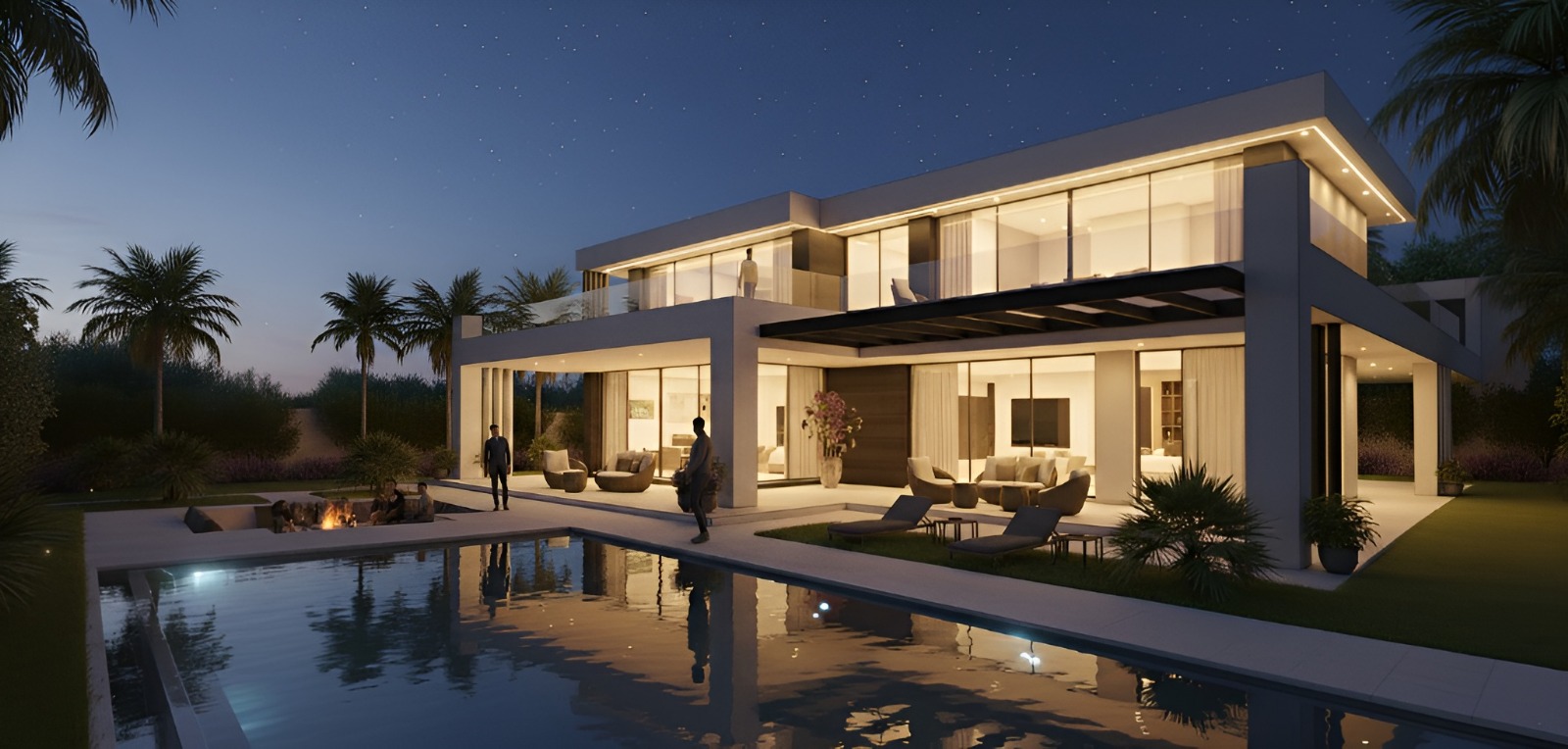 Villa Drift architectural detail