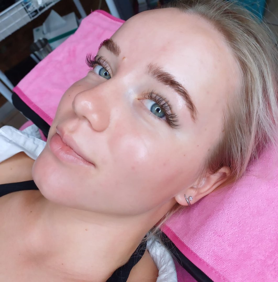 Professional lash work