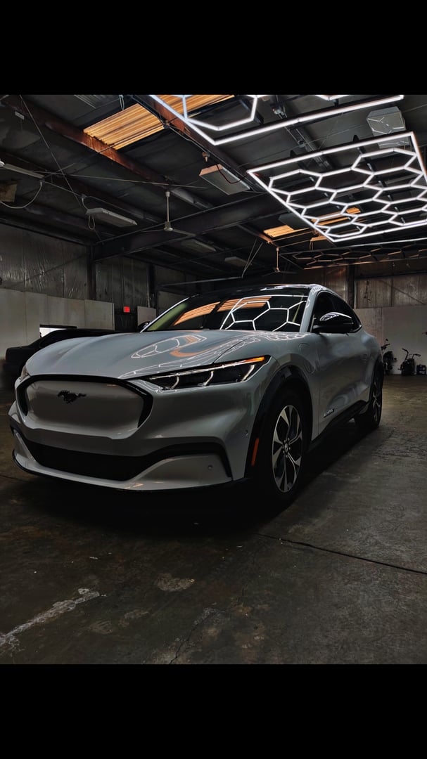 Professional window tinting installation process