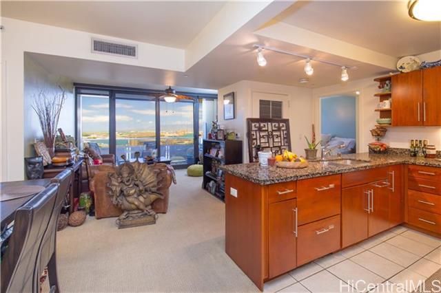 Living Room Kitchen